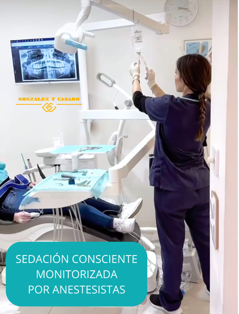 implante dental no duele sedación consciente