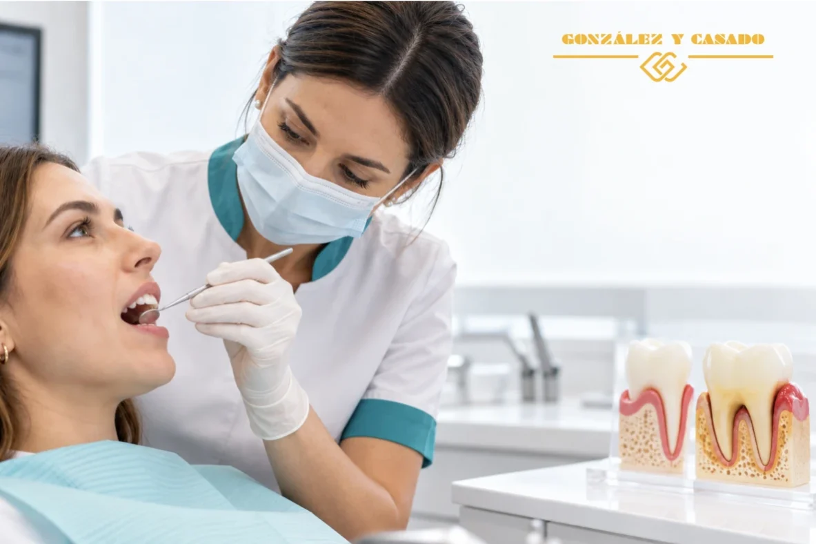 cómo diferenciar gingivitis y periodontitis en madrid